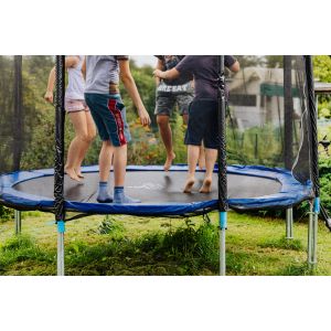 Tuin en trampoline