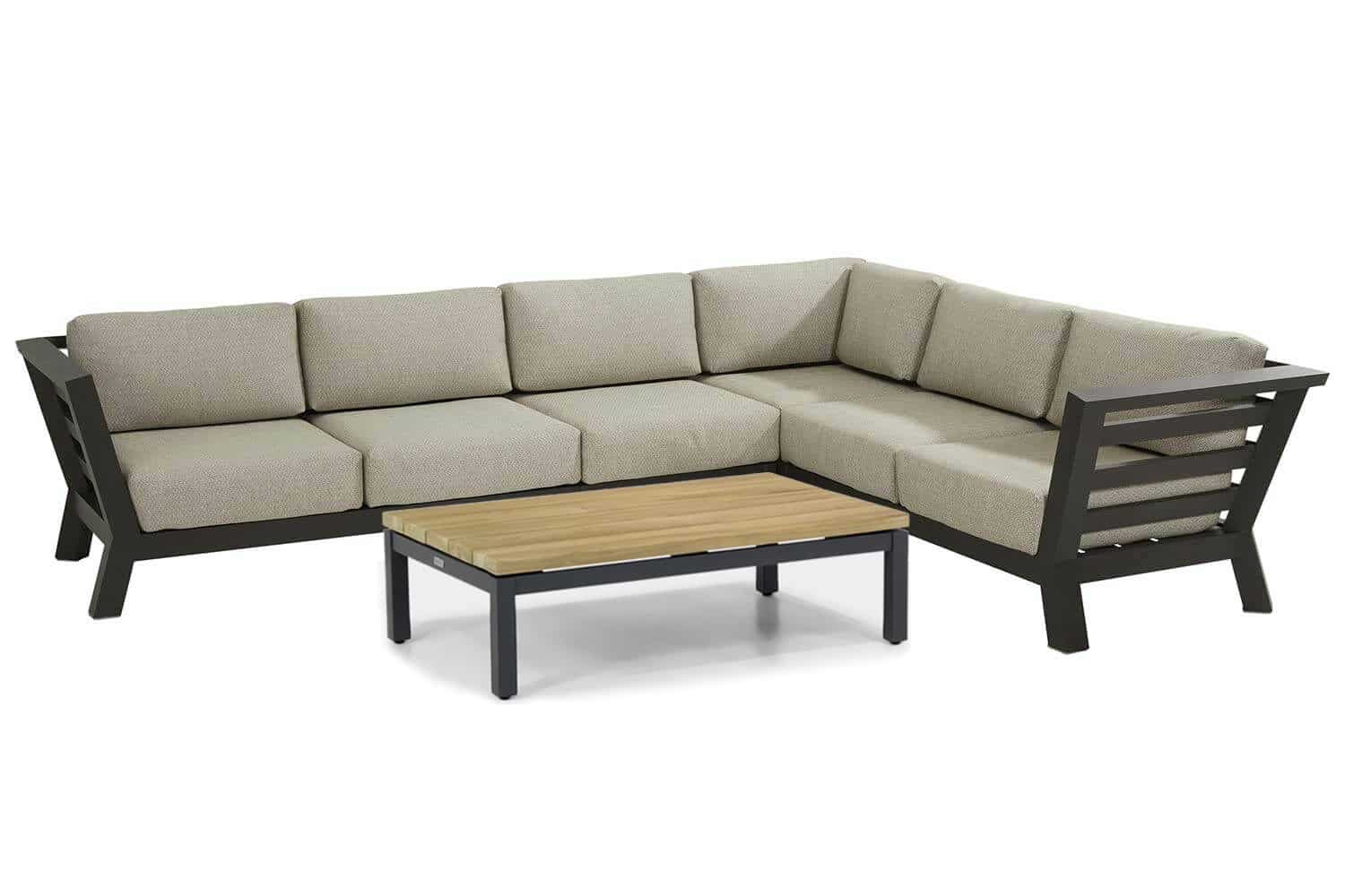 4 seasons outdoor meteoro/lifestyle riviera hoek loungeset 5 delig