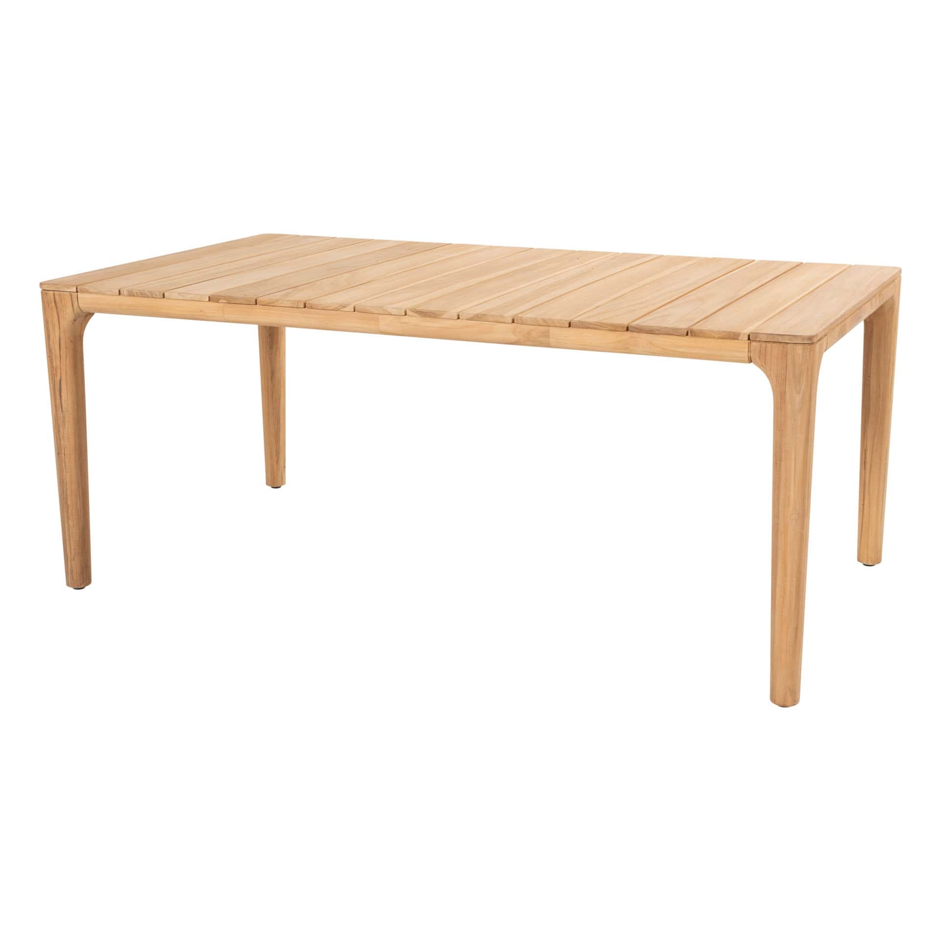 4so liam tuintafel naturel teak 180 x 100