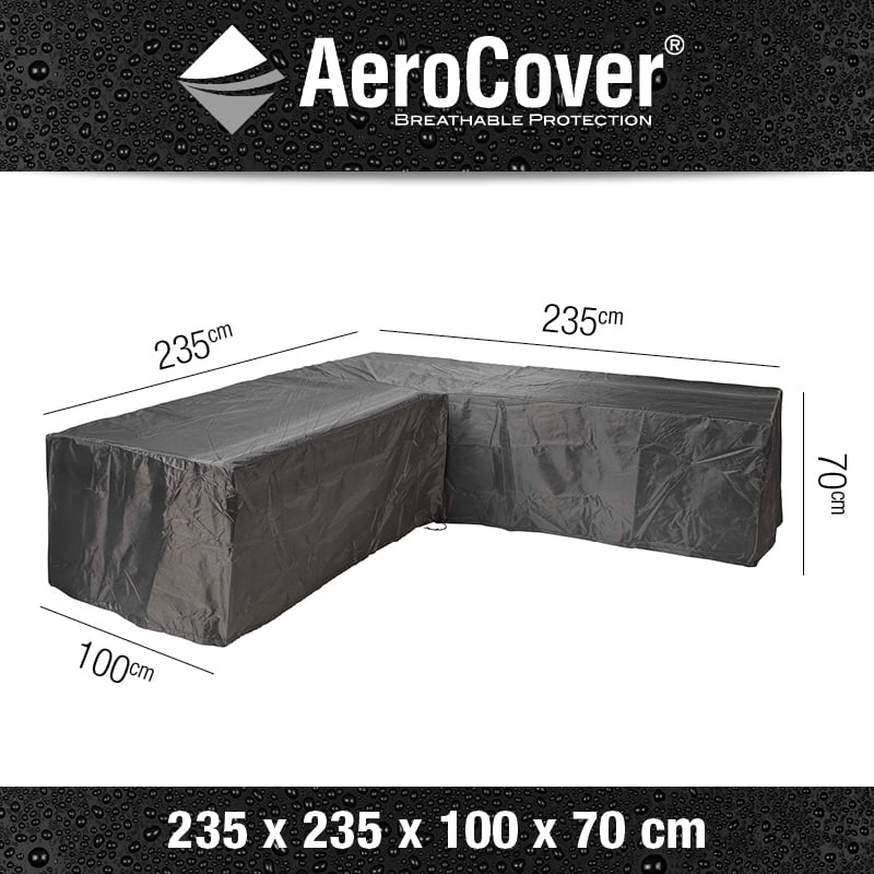 aerocover loungesethoes hoekbanken l 235