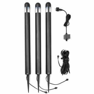 amalfi vloerlamp set van 3 zwart