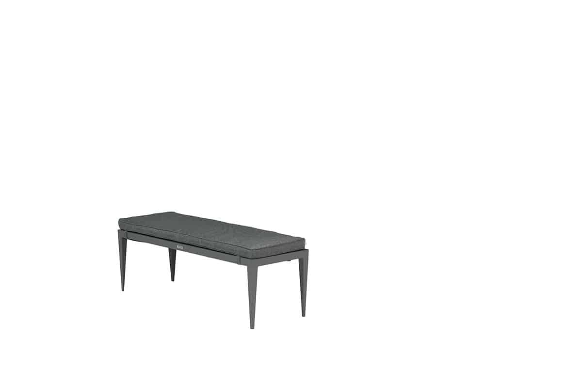 bali bank 110x40xh45 carbon black/ mystic grey garden impressions