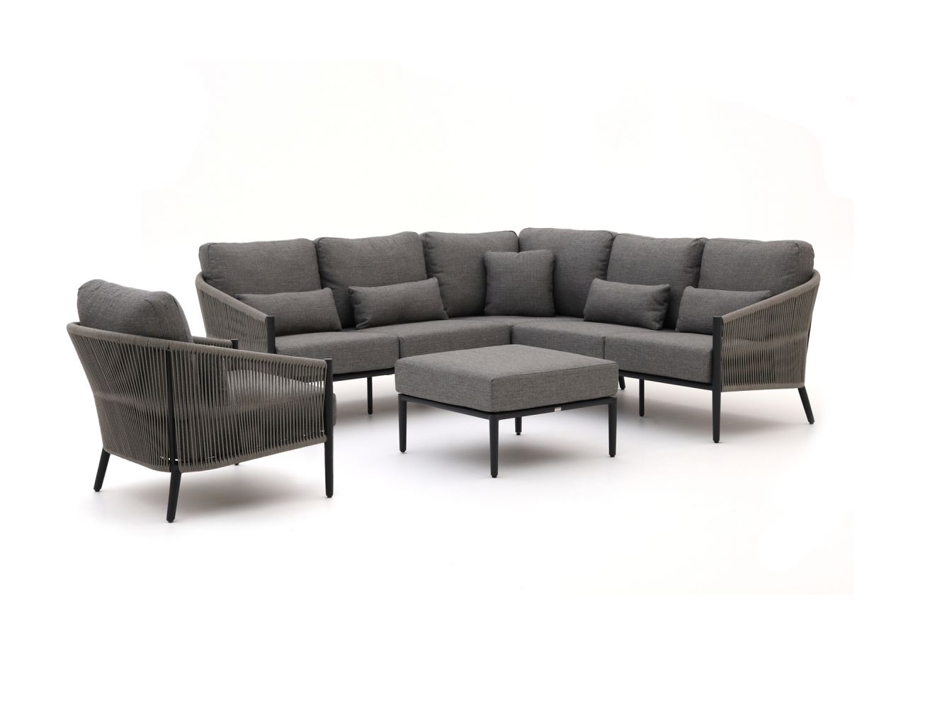 Bellagio Mineo hoek loungeset 5-delig - Laagste prijsgarantie!