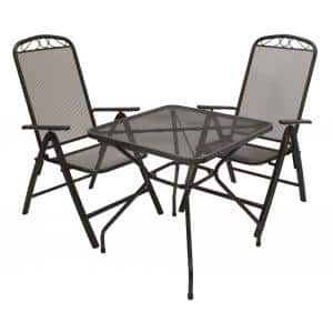 bistroset inklapbaar 70 x 70 cm en metalen frame