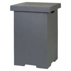 cocoon enclosure bijzettafel antraciet