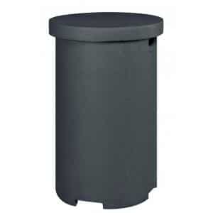 cocoon enclosure bijzettafel rond antraciet