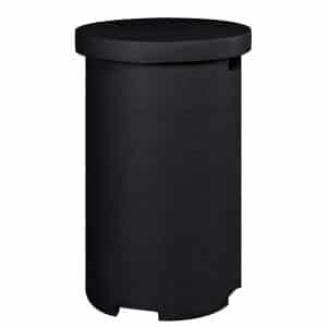 cocoon enclosure bijzettafel rond zwart