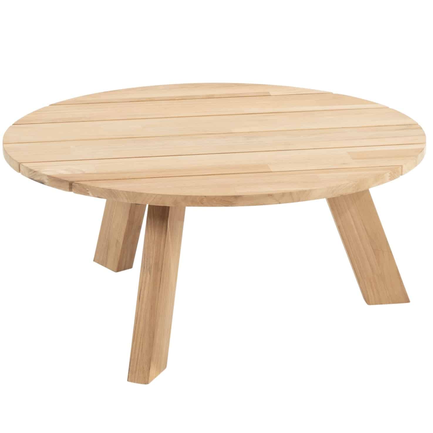 cosmic lounge tuintafel 78×35 cm rond teak 4 seasons outdoor