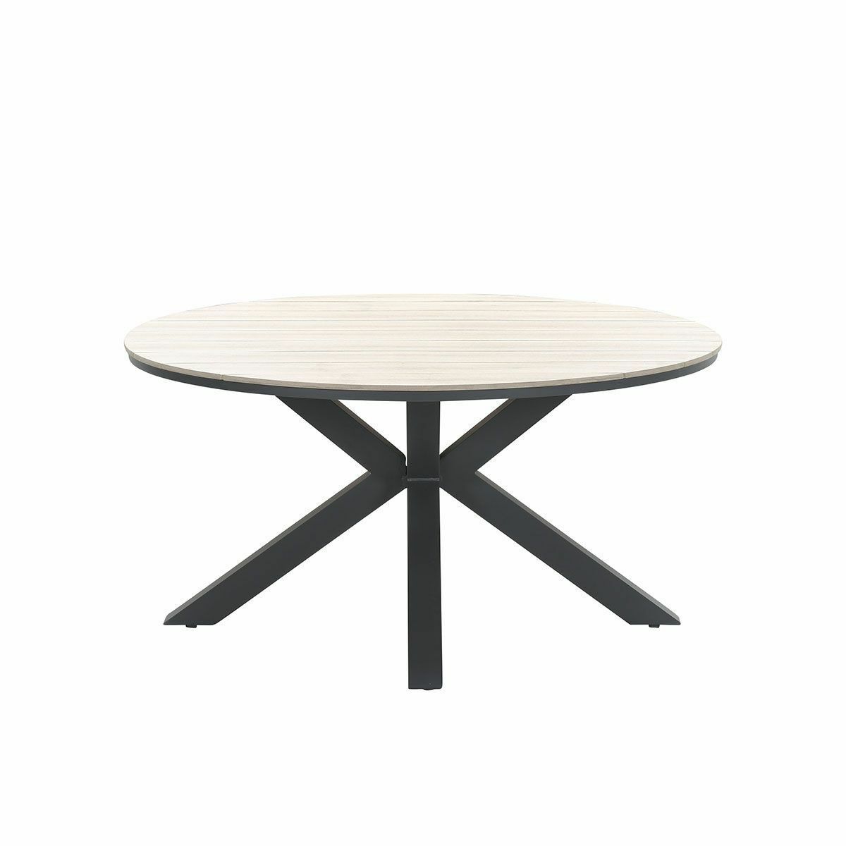 edison tuintafel 148 cm rond vironwood
