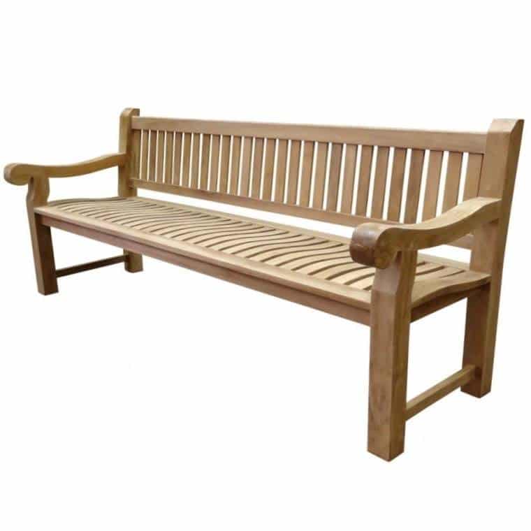elephant tuinbank 220x61xh91 cm teak zware uitvoering