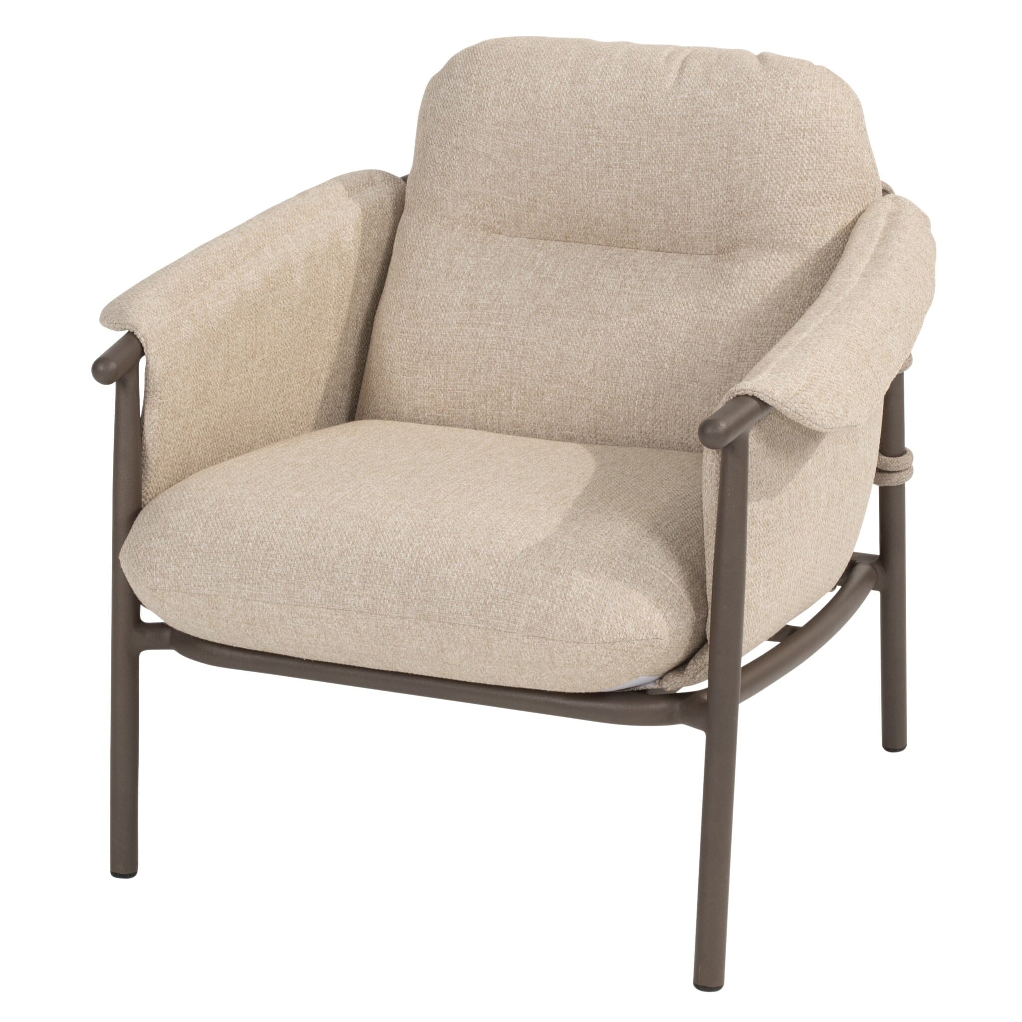 ezra lounge tuinstoel met complete kussenset terre 4 seasons outdoor