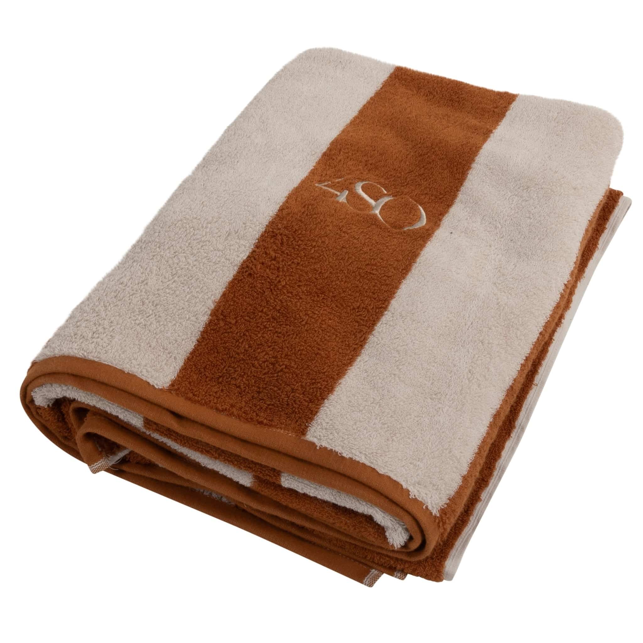 handdoek 180×100 cm caramel/sand 4 seasons outdoor