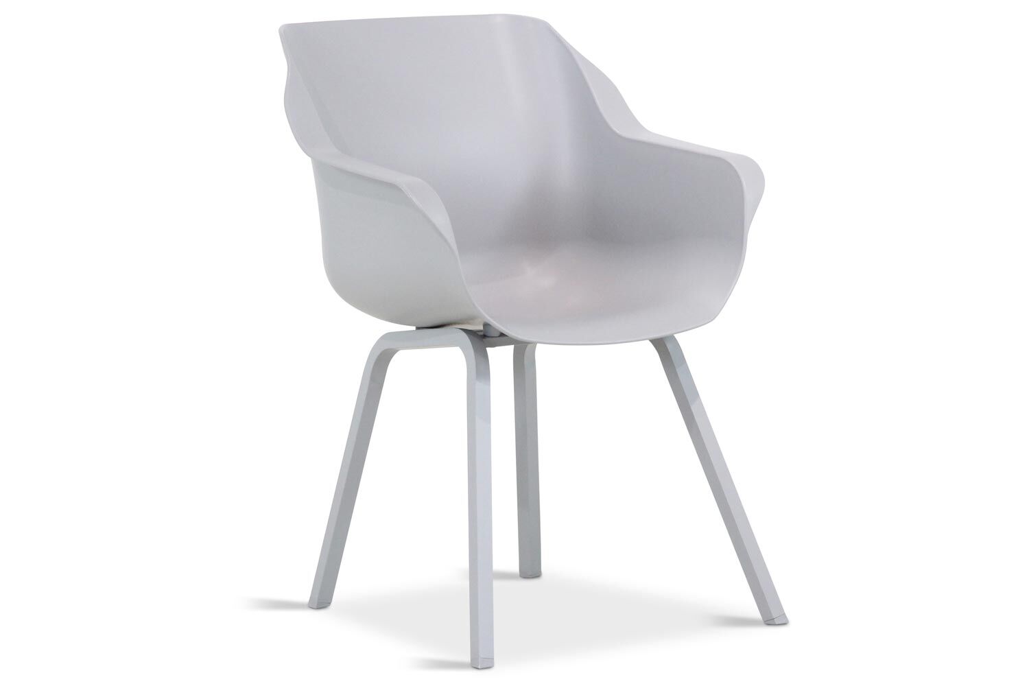 hartman sophie element dining tuinstoel misty grey met gratis kussen