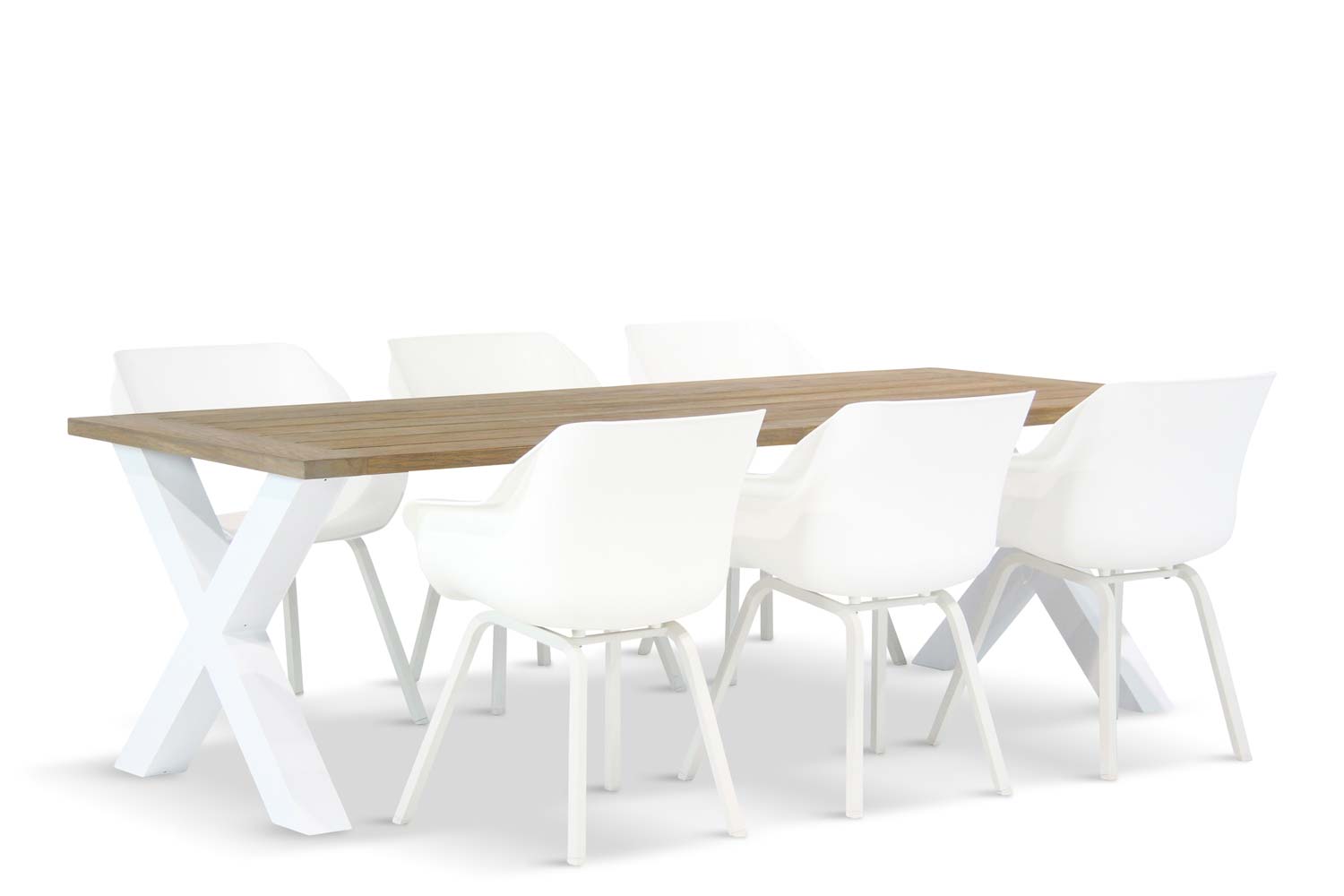 hartman sophie element/cardiff 240 cm dining tuinset 7 delig