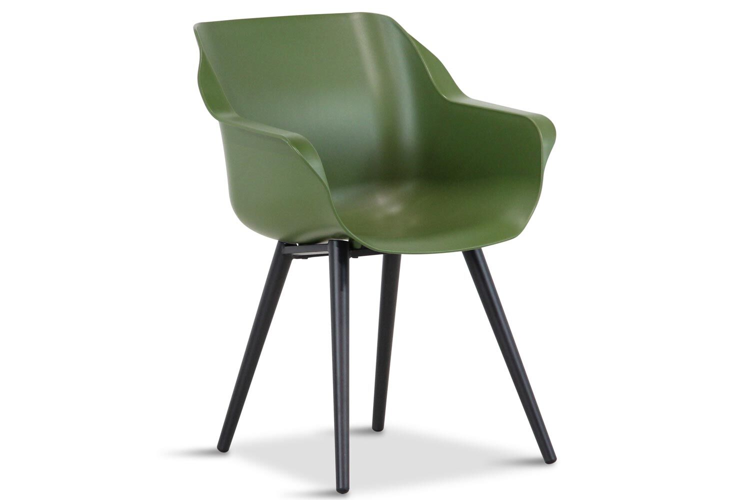 hartman sophie studio dining tuinstoel moss green met gratis kussen