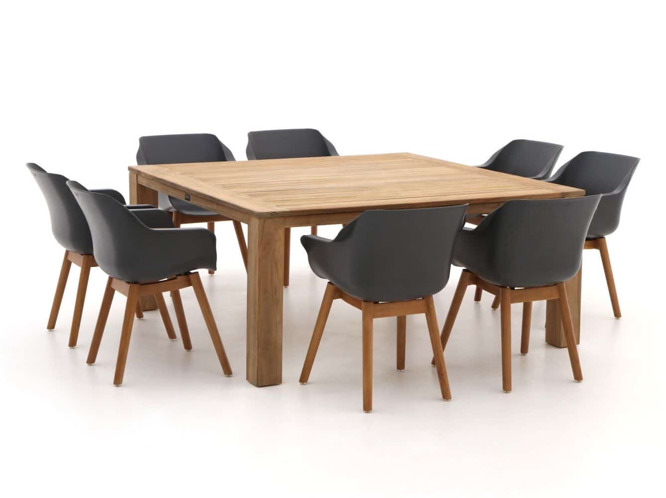 hartman sophie/rough x 170cm dining tuinset 9 delig laagste prijsgarantie!