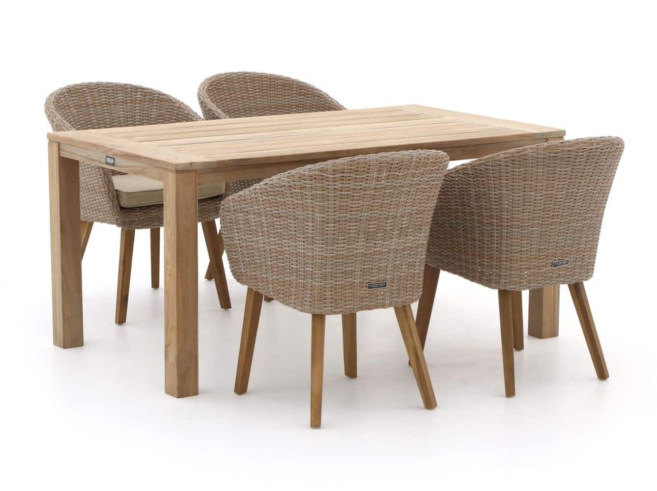 intenso tropea/rough s 160cm dining tuinset 5 delig laagste prijsgarantie!
