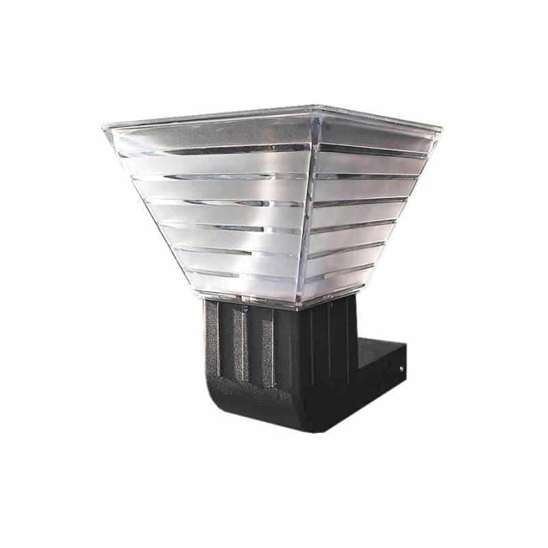 iplux berlin 25 cm solar wandlamp