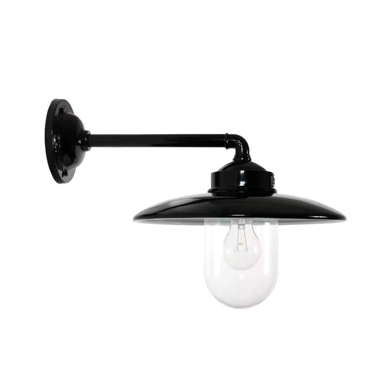 ks verlichting wandlamp palazzo zwart