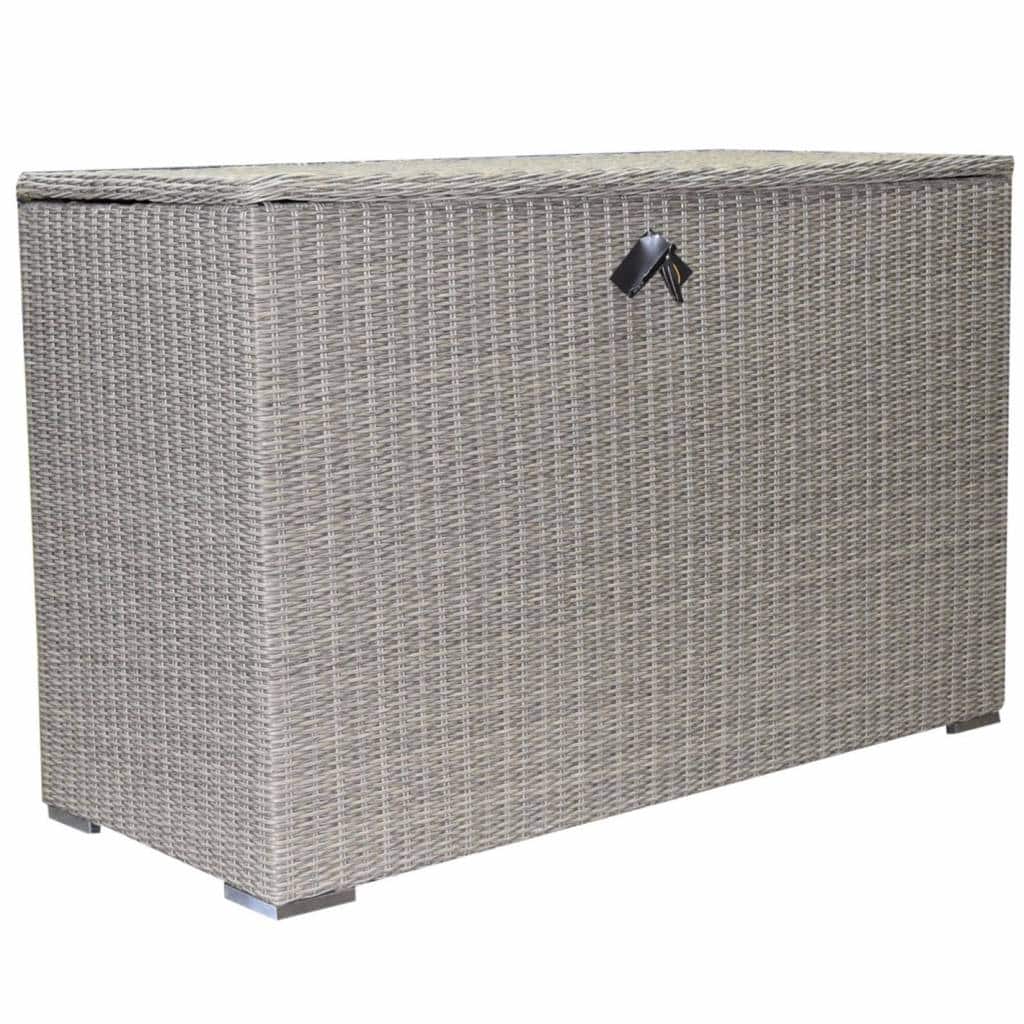 kussenbox groot 167x70xh106 cm grijs