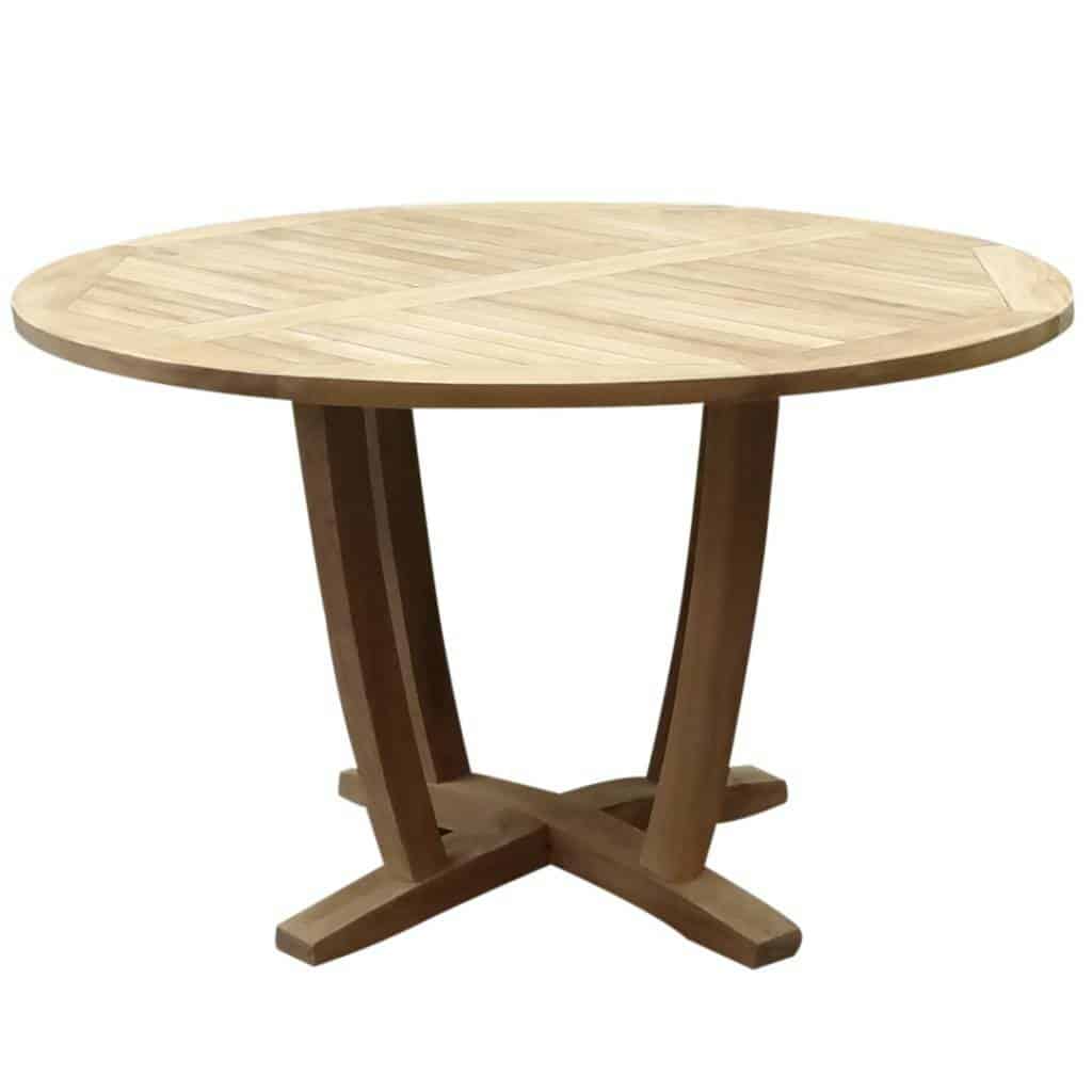 legand dining tuintafel 100 cm rond teak