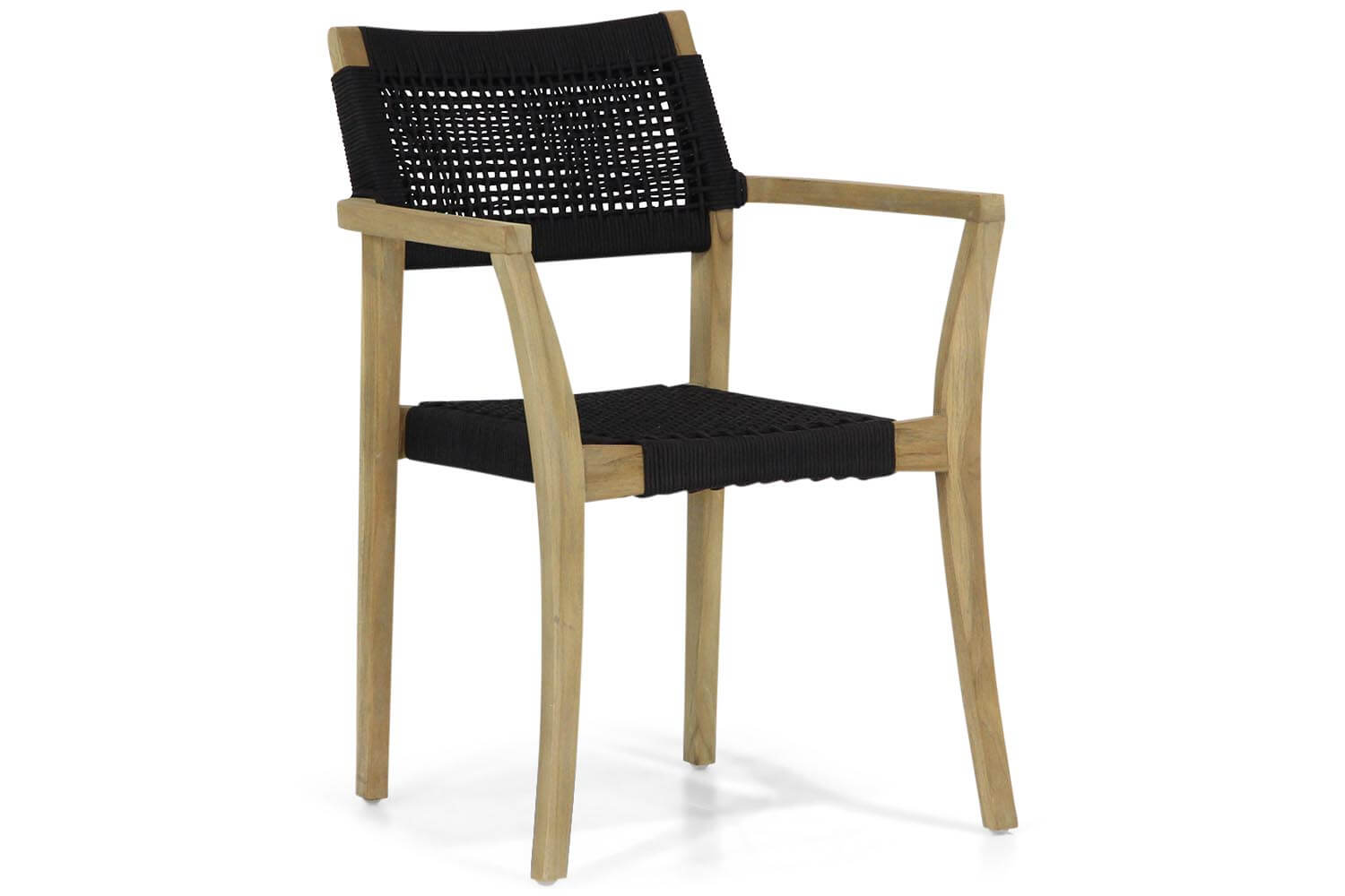 lifestyle dallas dining tuinstoel rope stapelbaar