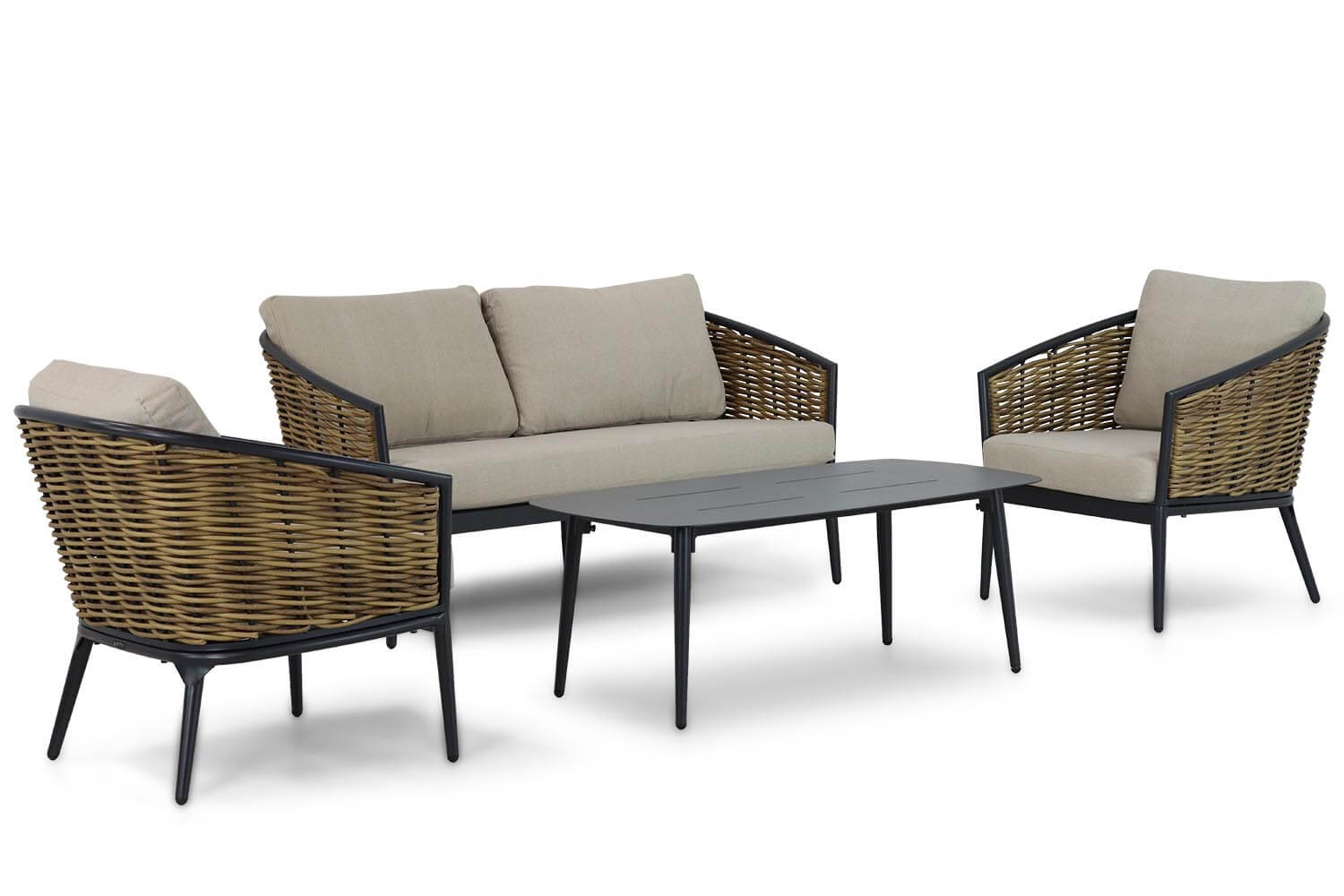 lifestyle nice stoel bank loungeset 4 delig