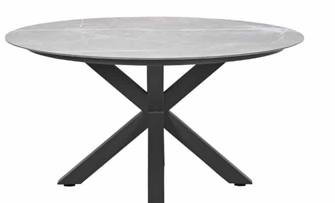 lowland tafel dia. 150 cm centostone sicilian grey garden impressions