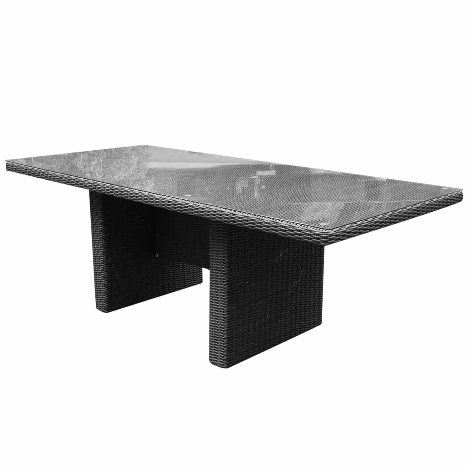 menorca dining tuintafel 220x100xh75 cm antraciet