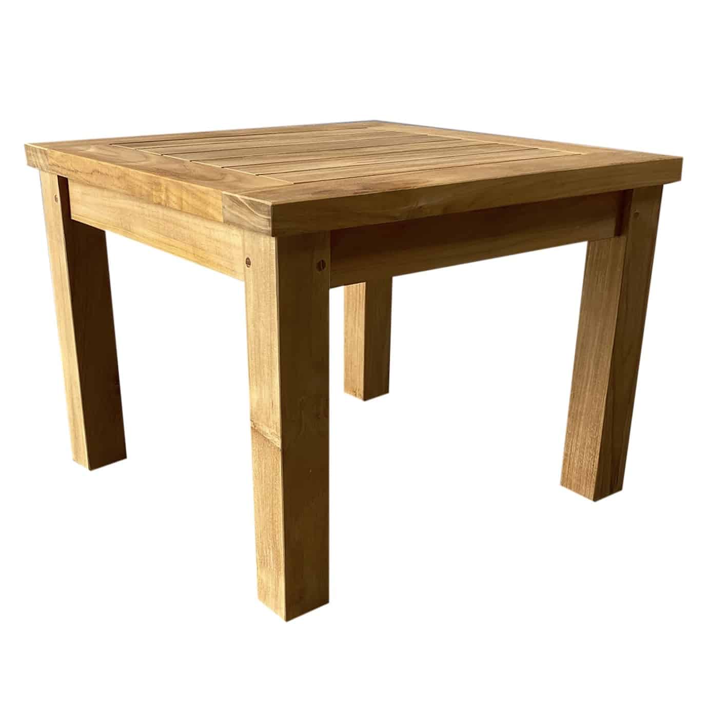 mitzi bijzettafel 50x50xh40 cm teak