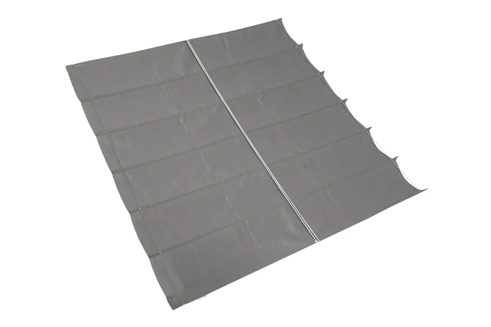 nesling | coolfit harmonica schaduwdoek 290 x 300 cm | antraciet