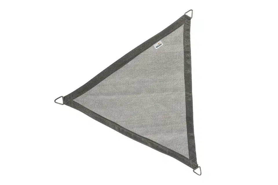nesling | coolfit schaduwdoek driehoek 500 x 500 x 500 cm | antraciet