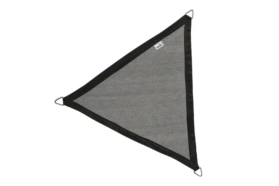 nesling | coolfit schaduwdoek driehoek 500 x 500 x 500 cm | black