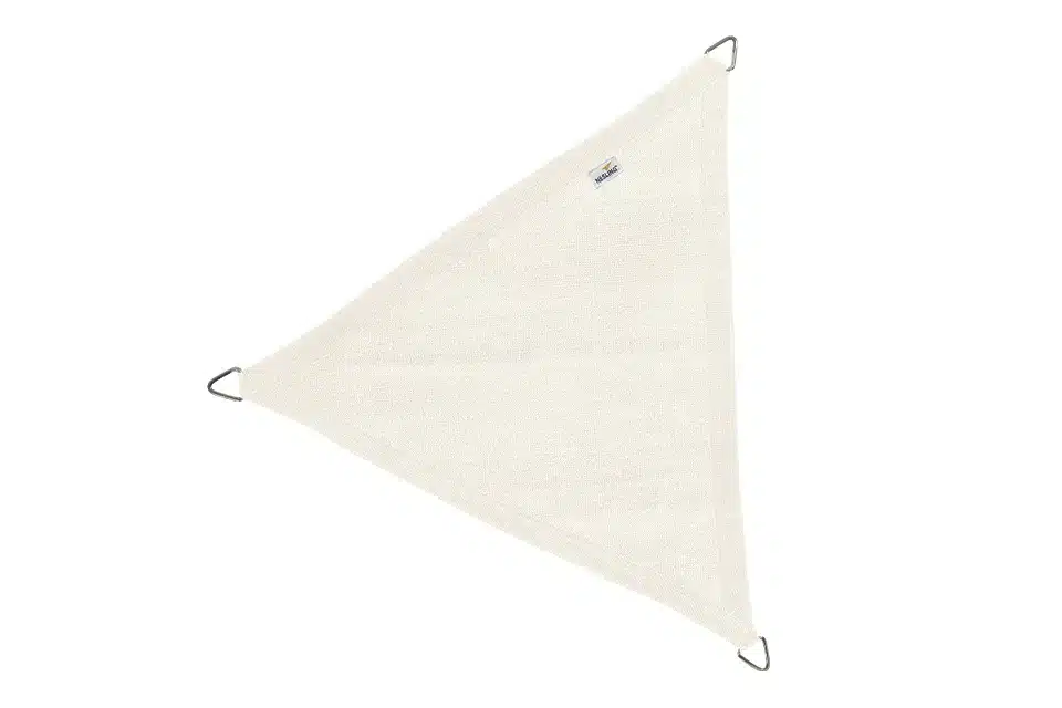 nesling | coolfit schaduwdoek driehoek 500 x 500 x 500 cm | off white