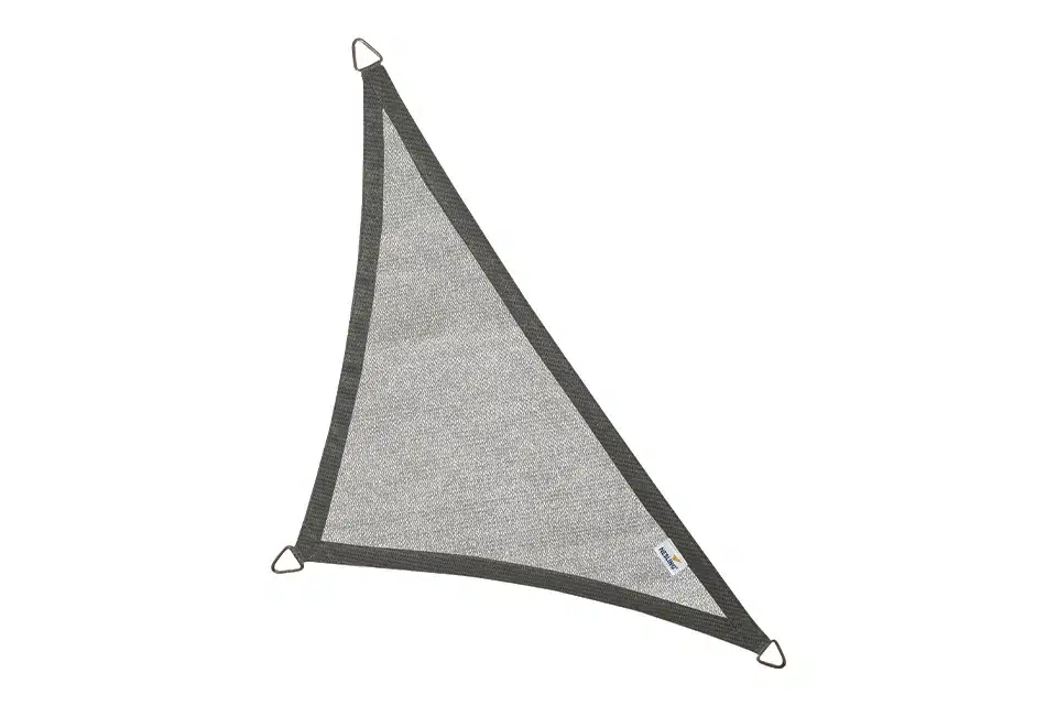 nesling | coolfit schaduwdoek driehoek 90° 500 x 500 x 710 cm | antraciet