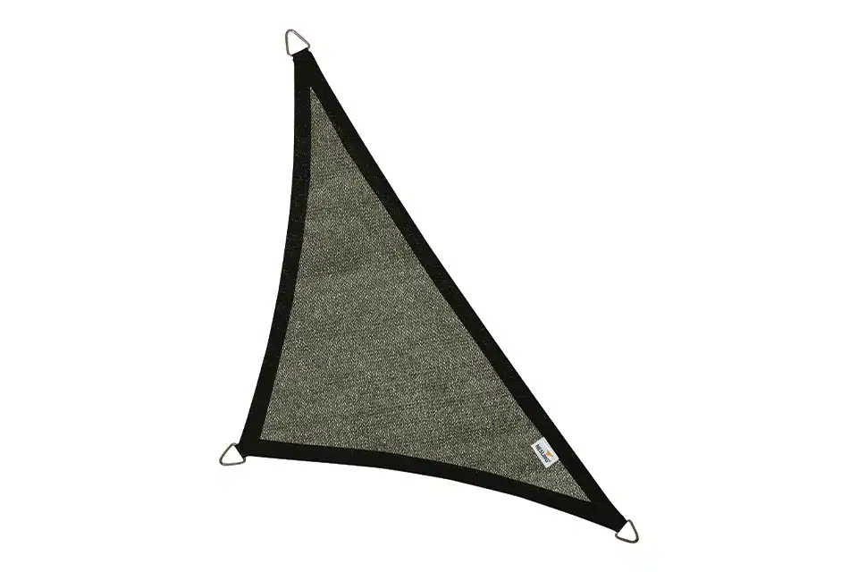 nesling | coolfit schaduwdoek driehoek 90° 500 x 500 x 710 cm | black