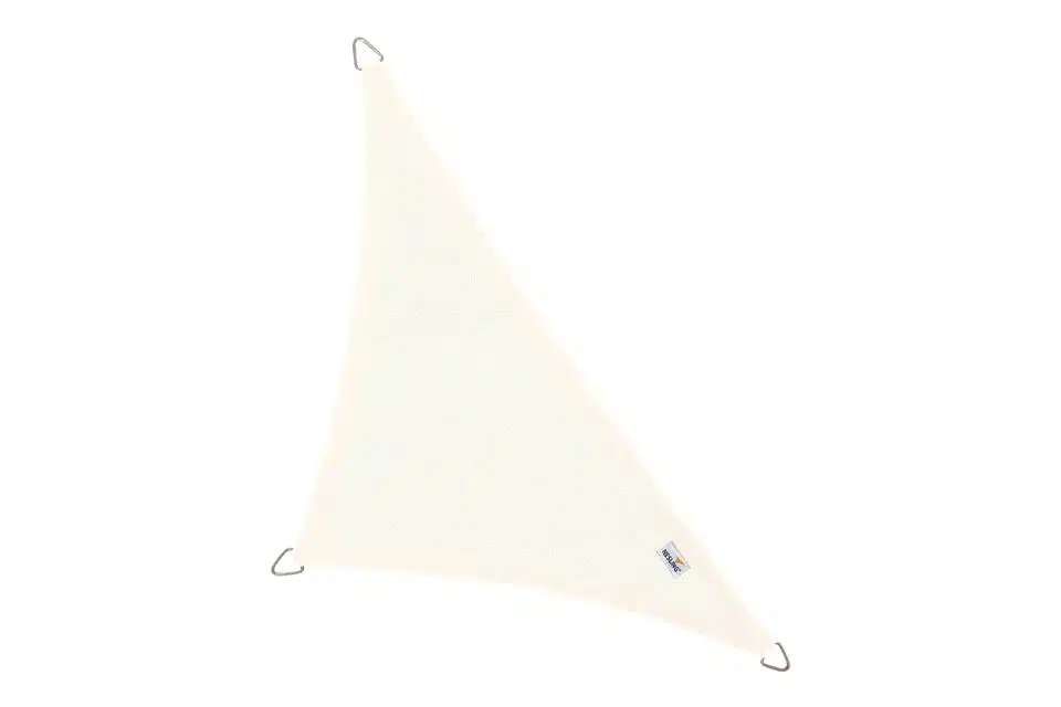 nesling | coolfit schaduwdoek driehoek 90° 500 x 500 x 710 cm | off white