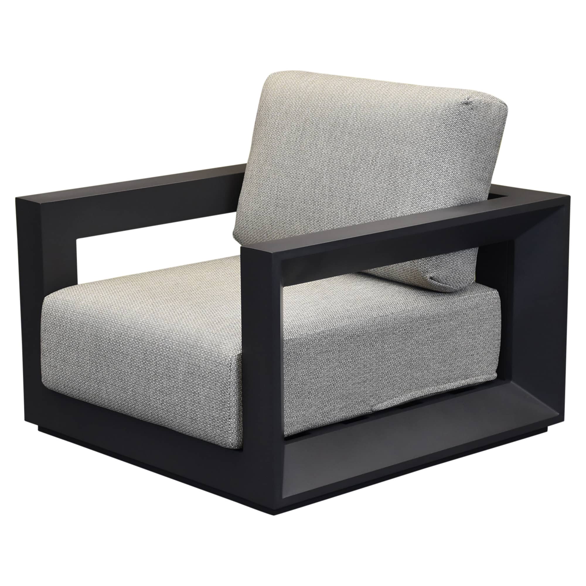 palm garden lounge tuinstoel aluminium antraciet