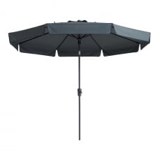 parasol flores 300cm (grey)