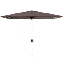 parasol round corner 280x280cm (taupe)