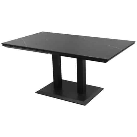 perugia tuintafel antraciet 140×80 cm trestino