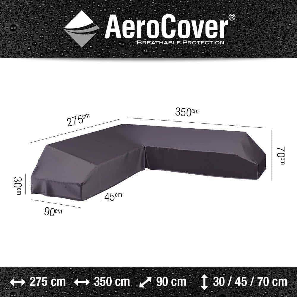 platform loungesethoes 350x275x90xh30/45/70 cm links– aerocover