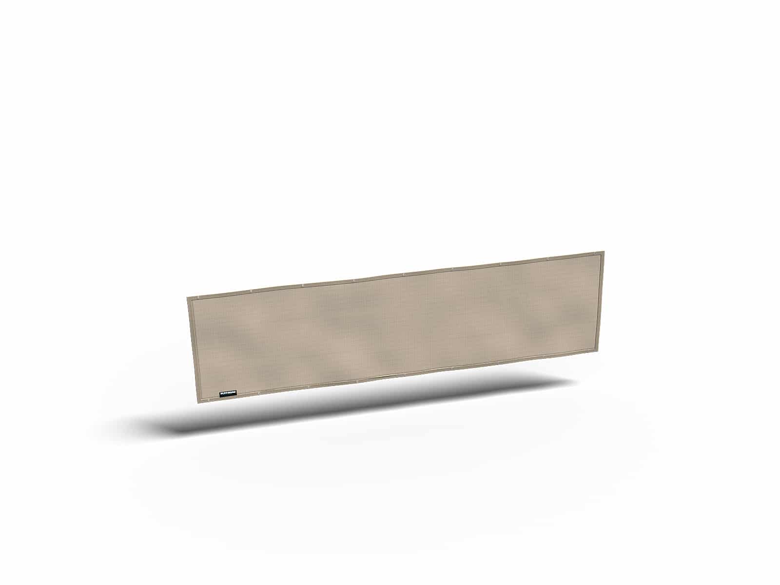 platinum balkonscherm gebroken wit 500×80