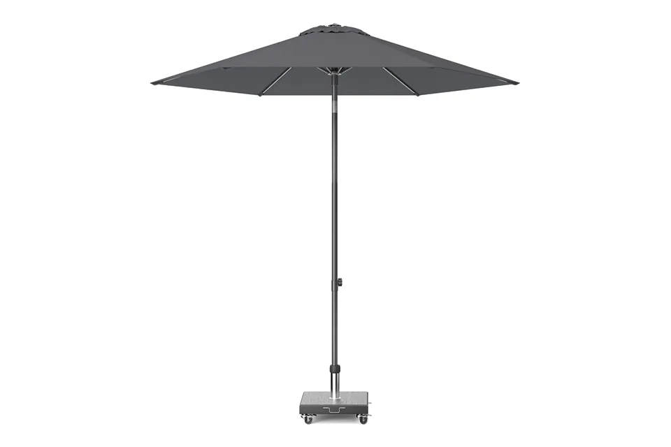 platinum | parasol lisboa Ø250 cm | antraciet