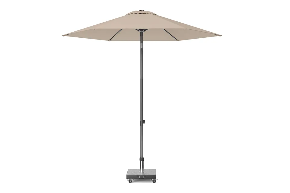 platinum | parasol lisboa Ø250 cm | taupe