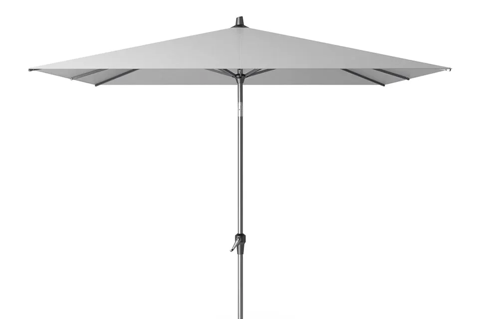 platinum | parasol riva 250 x 250 cm | lichtgrijs