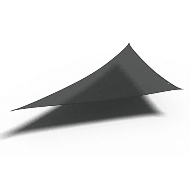 platinum sun&shade coolfit schaduwdoek driehoek 90° 570x400x400cm zwart