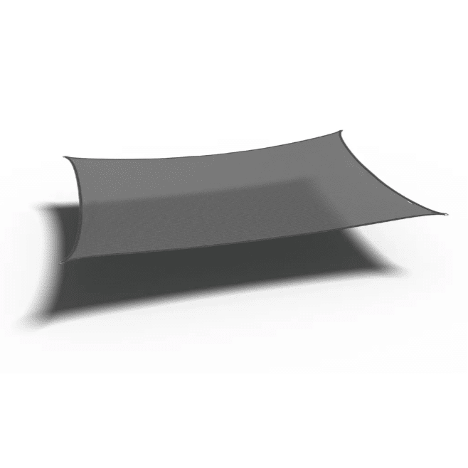 platinum sun&shade coolfit schaduwdoek rechthoek 500x300cm antraciet