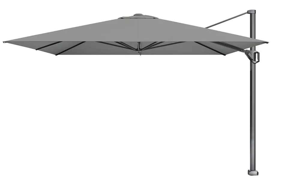 platinum | zweefparasol challenger t¹ premium 350 x 350 cm | manhattan