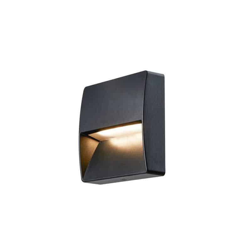 slv downunder out led vierkant wandlamp